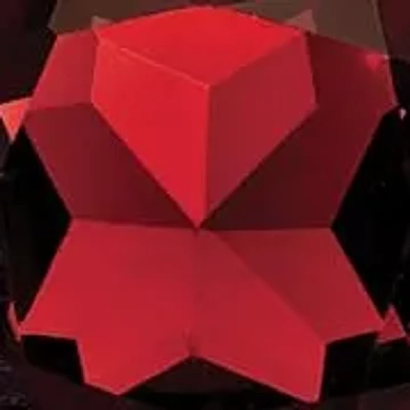 2 ct. t.w. Garnet and Diamond Accent Ring Rhodium-plated Sterling Silver