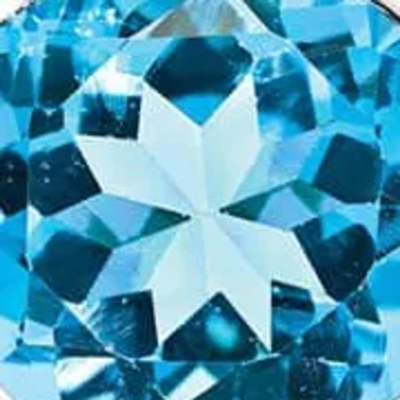 1.01 ct. t.w. Blue Topaz Ring Rhodium-plated Sterling Silver