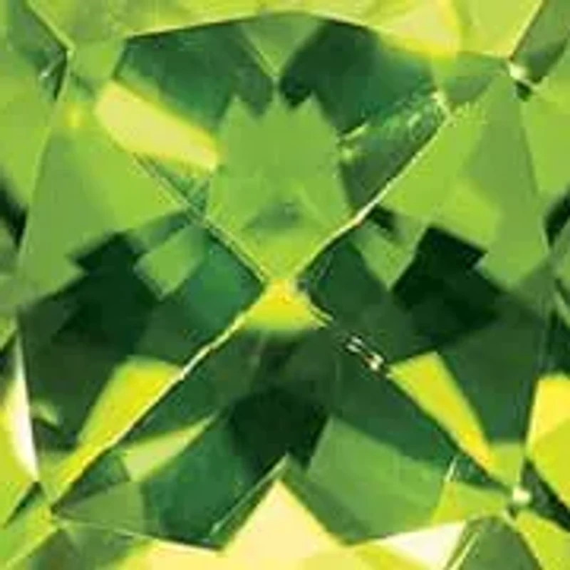 1.46 ct. t.w. Peridot and Diamond Accent Ring Rhodium-plated Sterling Silver