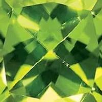 1.46 ct. t.w. Peridot and Diamond Accent Ring Rhodium-plated Sterling Silver