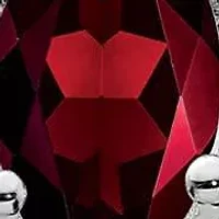 5/8 ct. t.w. Garnet Ring Rhodium-plated Sterling Silver