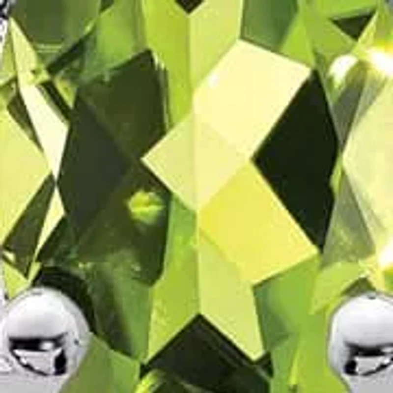 5/8 ct. t.w. Peridot Ring Rhodium-plated Sterling Silver