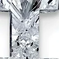 Lab Created Lab Grown Diamond VS+ F+ 18-inch Initial Necklace in 14K Yellow Gold