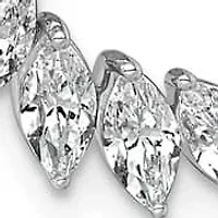 Lab Created 3.81 ct. t.w. Grown Diamond VS+ F+ Fashion J-Hoop Post Earrings 14K Gold