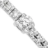 Lab Created 1.34 ct. t.w. Grown Diamond VS/SI+ G+ Bangle 14K Gold