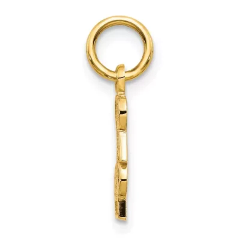 14K Yellow Gold #1 DAD Charm