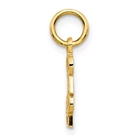 14K Yellow Gold #1 DAD Charm