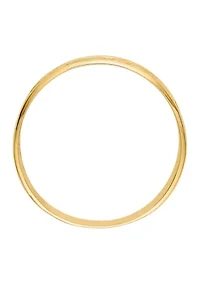 14K Yellow Gold Polished X and Hearts Ring