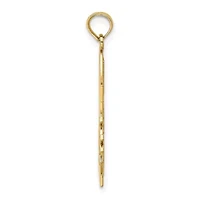 14K Yellow Gold #1 DAD Charm