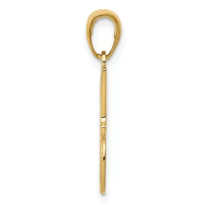 14K Yellow Gold #1 DAD Charm