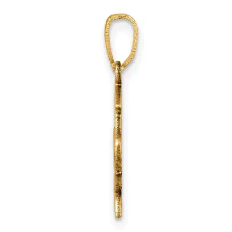 14K Yellow Gold Graduation Cap and Diploma-2025 Charm