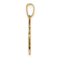 14K Yellow Gold Graduation Cap and Diploma-2025 Charm