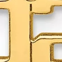 14K Yellow Gold Polished 2025 Graduation Charm