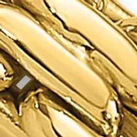 14K Yellow Gold Polished Fancy Link Bracelet