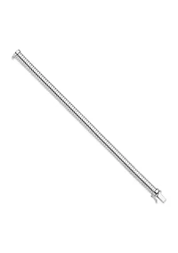 14K Two-tone Polished 7.25mm Domed Bracelet