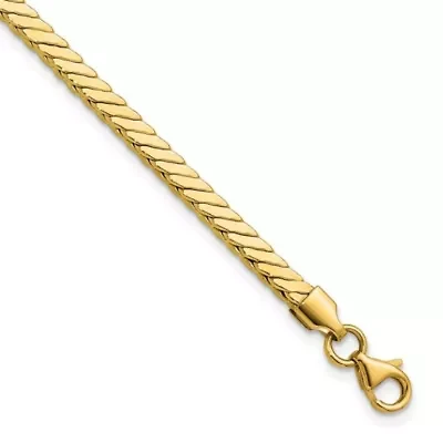 14K Yellow Gold Polished Fancy Link Bracelet