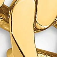 Mens 14K Yellow Gold 7.9 Millimeter Fancy Link Bracelet