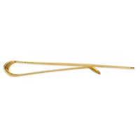 14K Yellow Gold #1 Dad Men's Money Clip