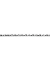 2 ct. t.w. Diamond Heart 18 Inch Necklace in 14K White Gold
