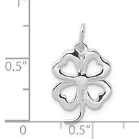 Sterling Silver 4-leaf Clover Charm