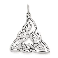 Sterling Silver Antiqued Celtic Charm