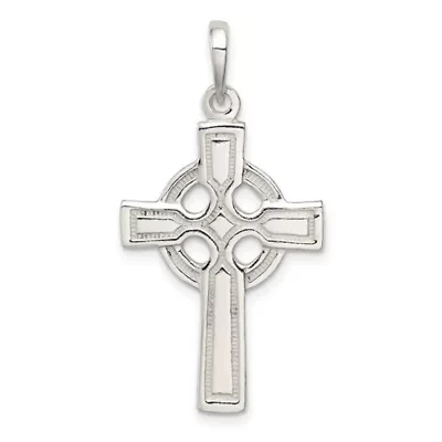 Sterling Silver Polished Cross Pendant