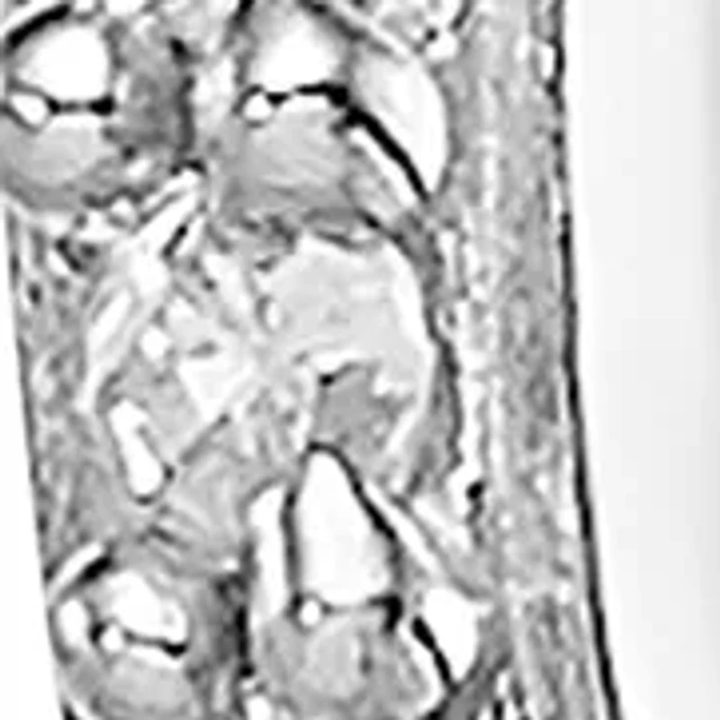 1/10 ct. t.w. Diamond Huggie Earrings in Rhodium-plated Sterling Silver