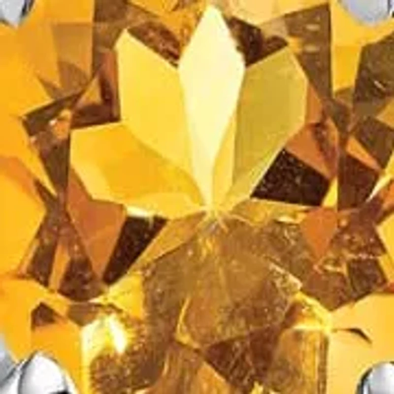 2.9 ct. t.w. Citrine Wire Earrings in Rhodium-plated Sterling Silver