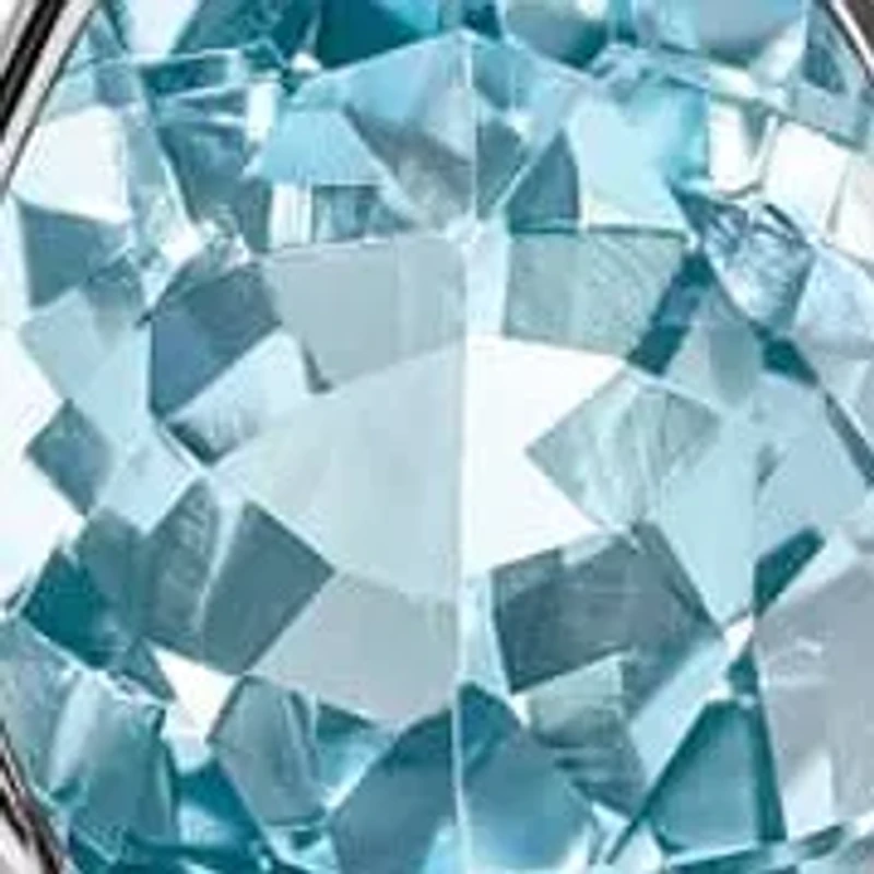 6.4 ct. t.w. Blue Topaz Shepherds Hook Earrings in Rhodium-plated Sterling Silver