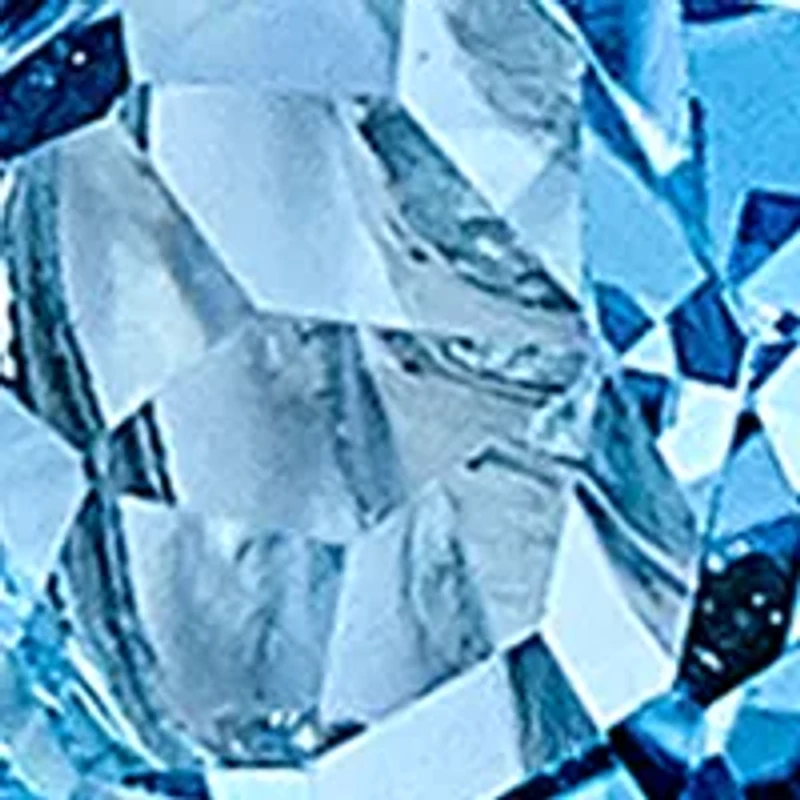 2.1 ct. t.w. Swiss Blue Topaz and White Topaz Circle Hinged Earrings in Rhodium-Plated Sterling Silver