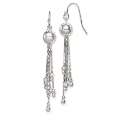 Sterling Silver Shepherd Hook Earrings