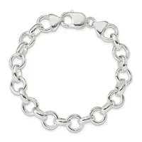 Sterling Silver Link Bracelet
