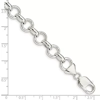 Sterling Silver Link Bracelet