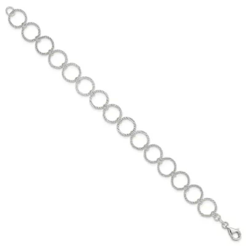 Sterling Silver Fancy Bracelet