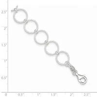 Sterling Silver Fancy Bracelet