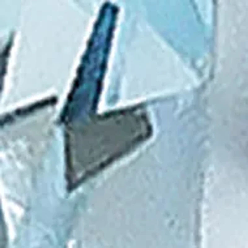 3.73 ct. t.w. Sky Blue Topaz and 1/4 ct. t.w. Peridot Necklace in Rhodium Plated Sterling Silver and 14K Gold Accent