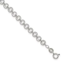 Sterling Silver 5mm Fancy Bracelet