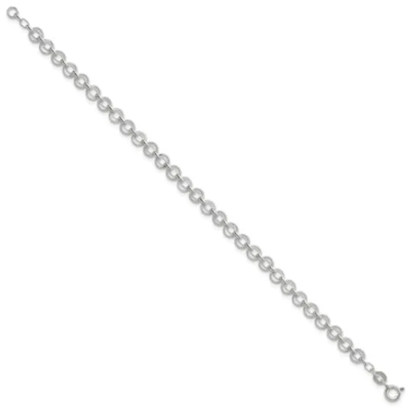 Sterling Silver 5mm Fancy Bracelet