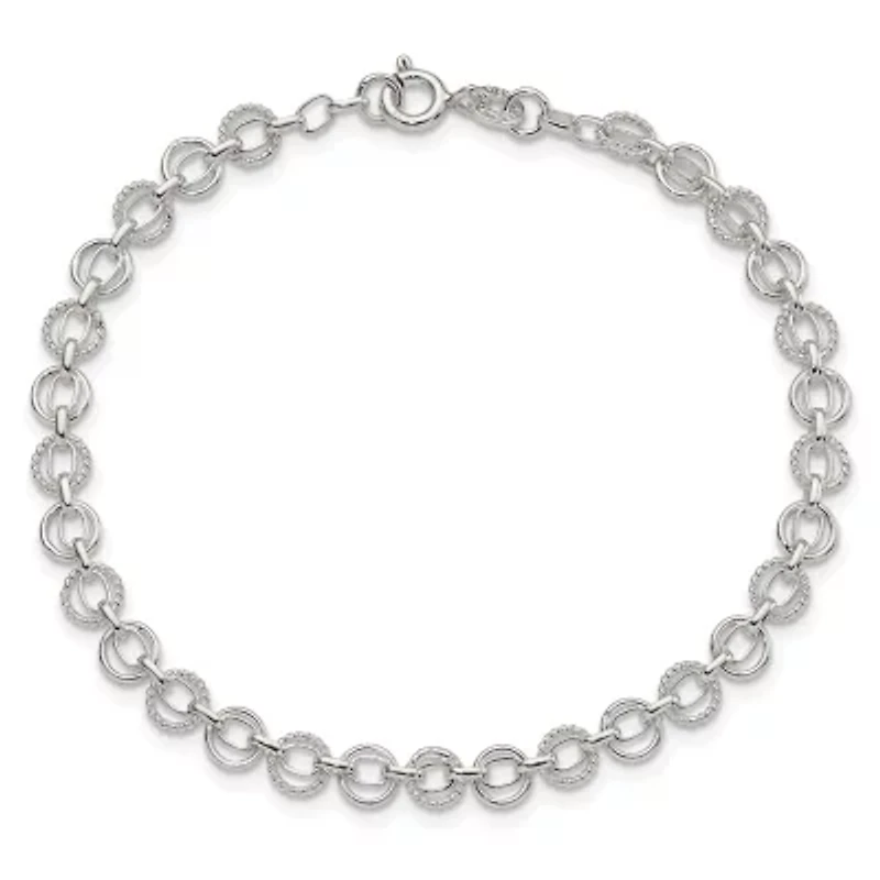 Sterling Silver 5mm Fancy Bracelet