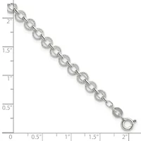 Sterling Silver 5mm Fancy Bracelet