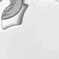 Sterling Silver Rhodium-plated Polished Heart Bracelet