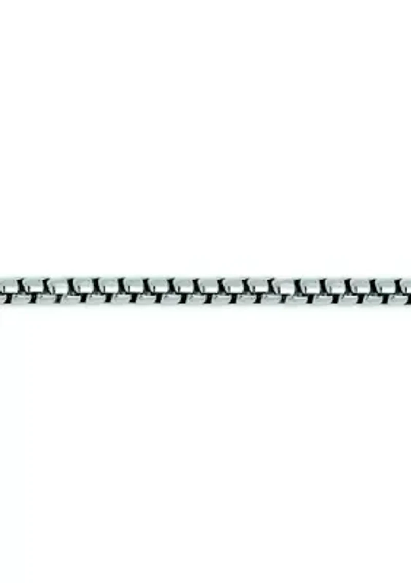 14.1 ct. t.w. Swiss Blue Topaz with 2-Inch Extension Necklace in Rhodium-Plated Sterling Silver