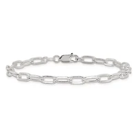 Sterling Silver 7.5-inch Fancy Link Bracelet