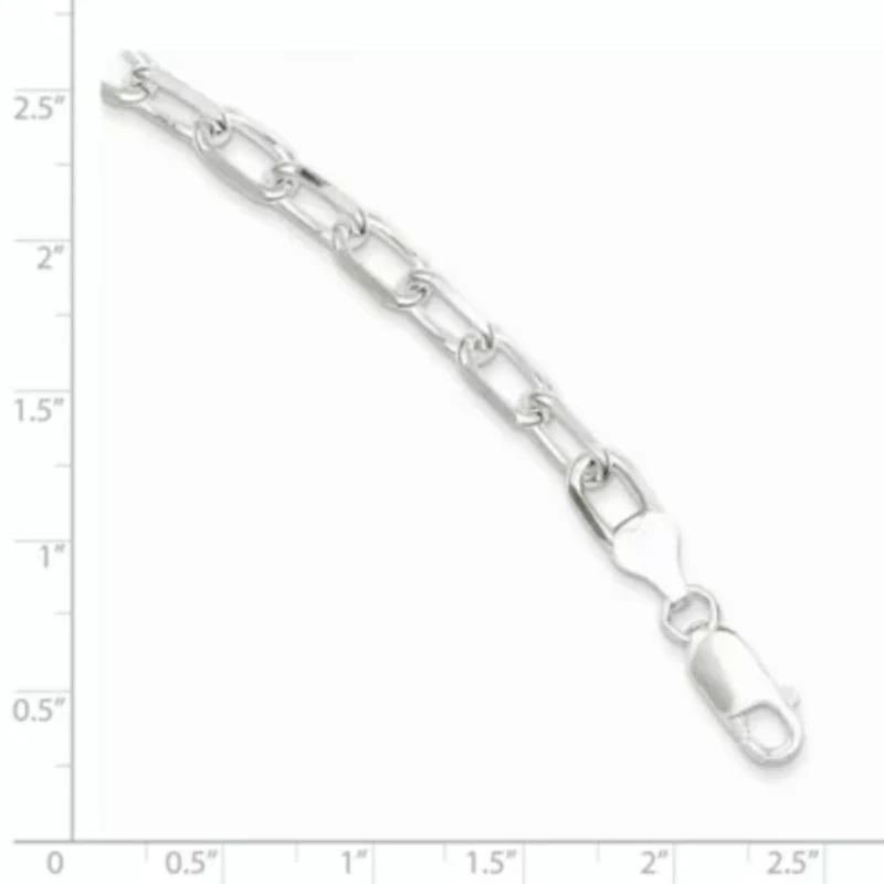 Sterling Silver 7.5-inch Fancy Link Bracelet