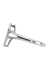 1/4 ct. t.w. Diamond Fancy Heart Ring 14K White Gold