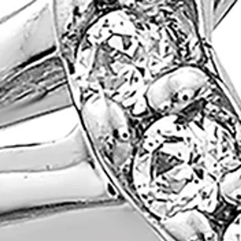 1/10 ct. t.w. Diamond Heart Ring 14K White Gold