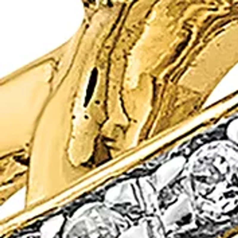 1/10 ct. t.w. Diamond Infinity Symbol Ring 14K Yellow Gold
