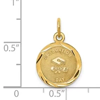 14K Yellow Gold GRADUATION DAY Charm