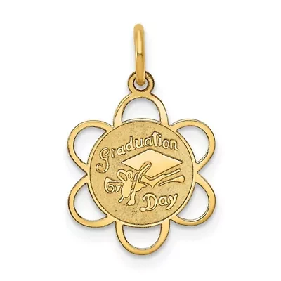 14K Yellow Gold GRADUATION DAY Charm