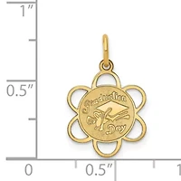 14K Yellow Gold GRADUATION DAY Charm
